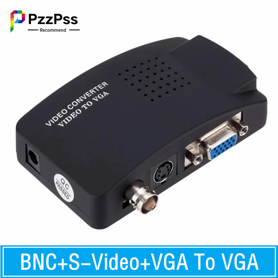 Pc Gaming Vr - PzzPss BNC S-Video VGA ตัวแปลงวิดีโอ VGA