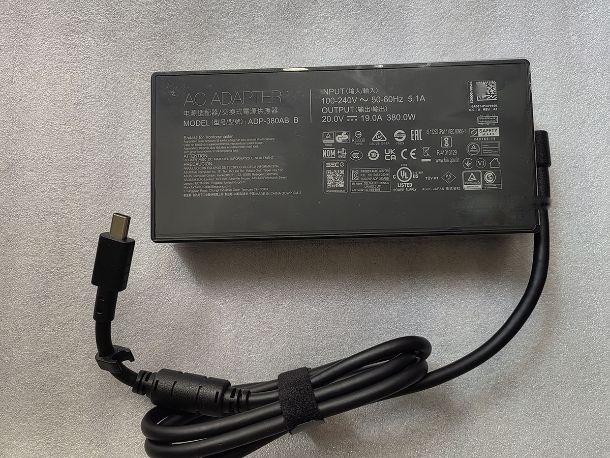 Pc Gaming Uk - อะแดปเตอร์ AC ใหม่ 20V 19A หัวต่อแบบสี่เหลี่ยมผืนผ้า