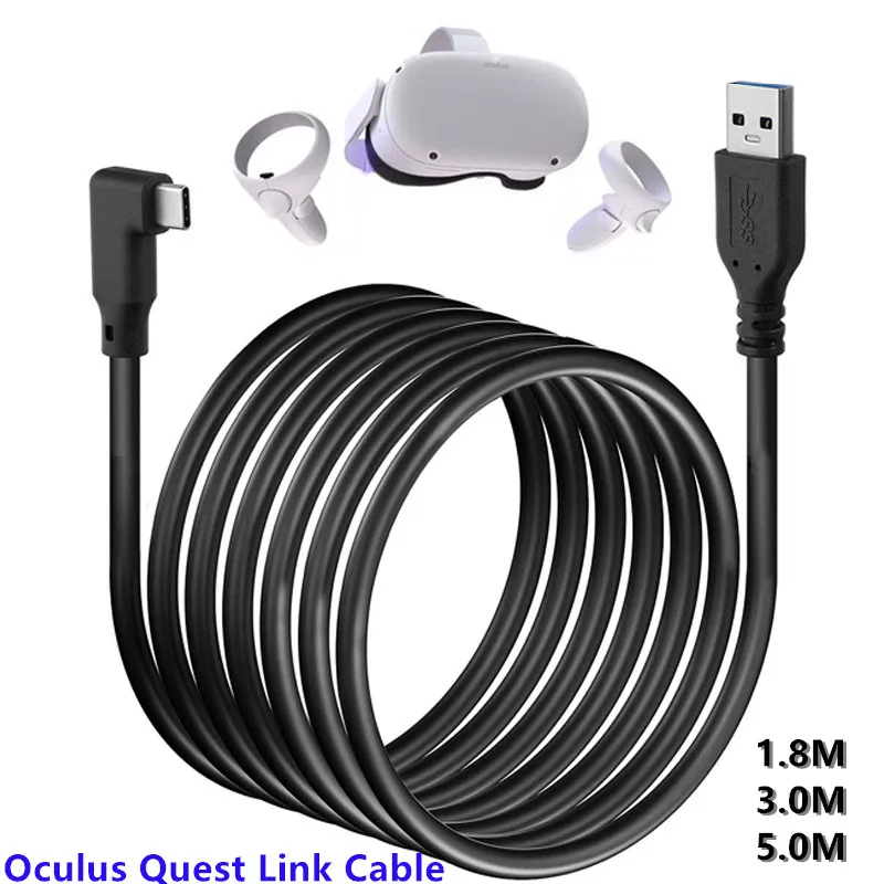 Pc Gaming Vr - สาย USB C 90 องศา 5Gbps