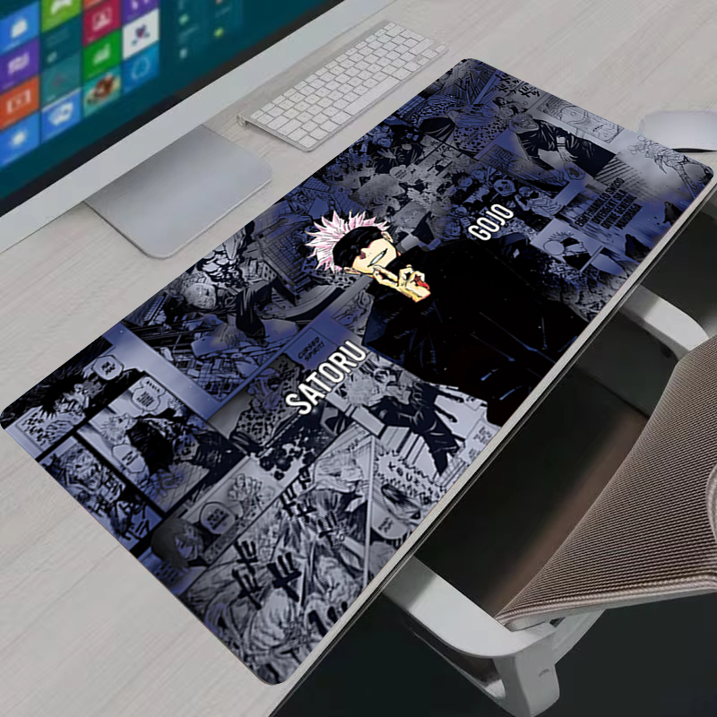 Pc Gaming Keyboard And Mouse - แผ่นรองเมาส์ คูล อนิเมะ จูจุตสึ ไคเซ็น โกโจ