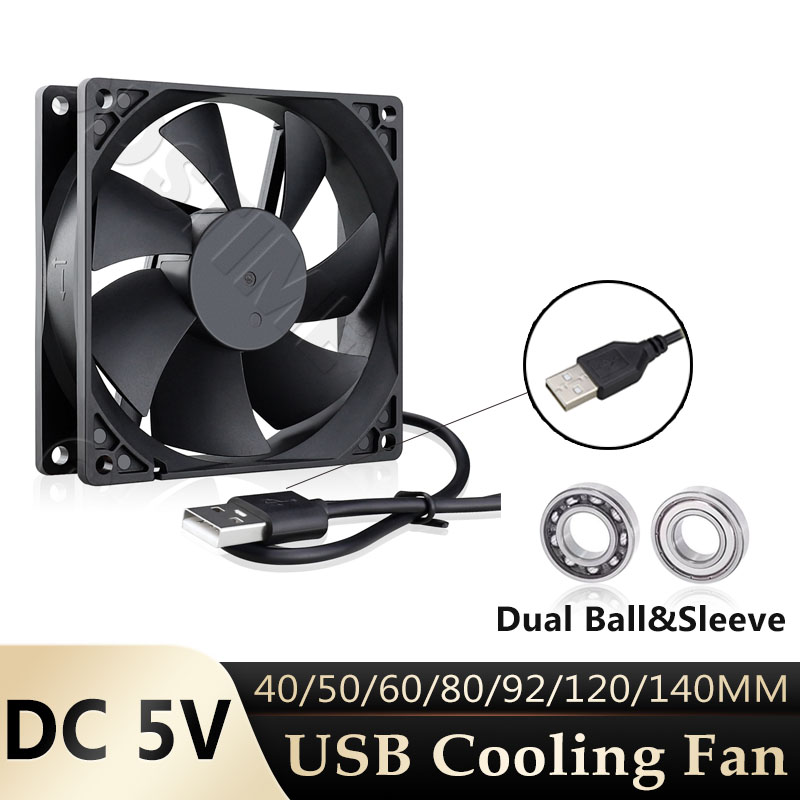 Pc Gaming Vr - พัดลม Gdstime 60 มม. USB 140