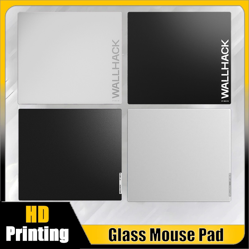 Fps Gaming Mouse - แผ่นรองเมาส์เกมมิ่งแก้วรุ่นใหม่ SP004 SP005 YUME ผิวสัมผัสแบบด้าน แผ่นรองโต๊ะทำงานแบบกระจกนิรภัย