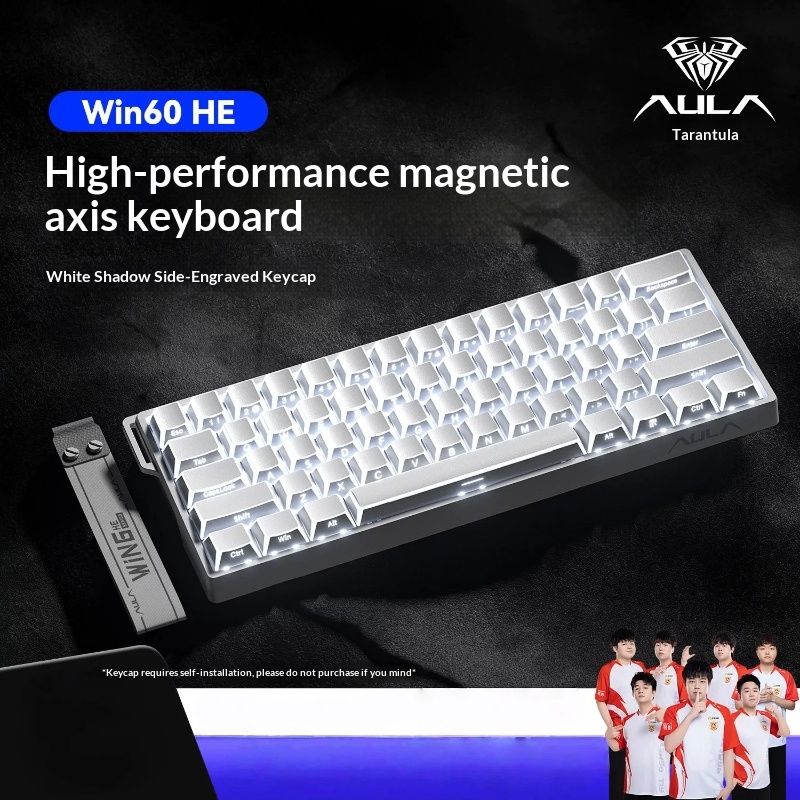 Pc Gaming Zone - อูล่า วิน 60 คีย์บอร์ดแมคคานิคัลแบบสวิตช์แม่เหล็ก RGB แบ็คไลท์