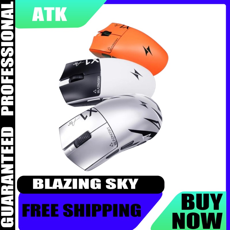 เมาส์เกมมิ่งไร้สาย ATK X1V2/X1 - Fps Gaming Mouse บทวิจารณ์และราคา