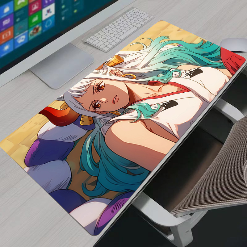 One Piece Yamato Mouse Pad Not - Pc Gaming Keyboard And Mouse บทวิจารณ์และราคา