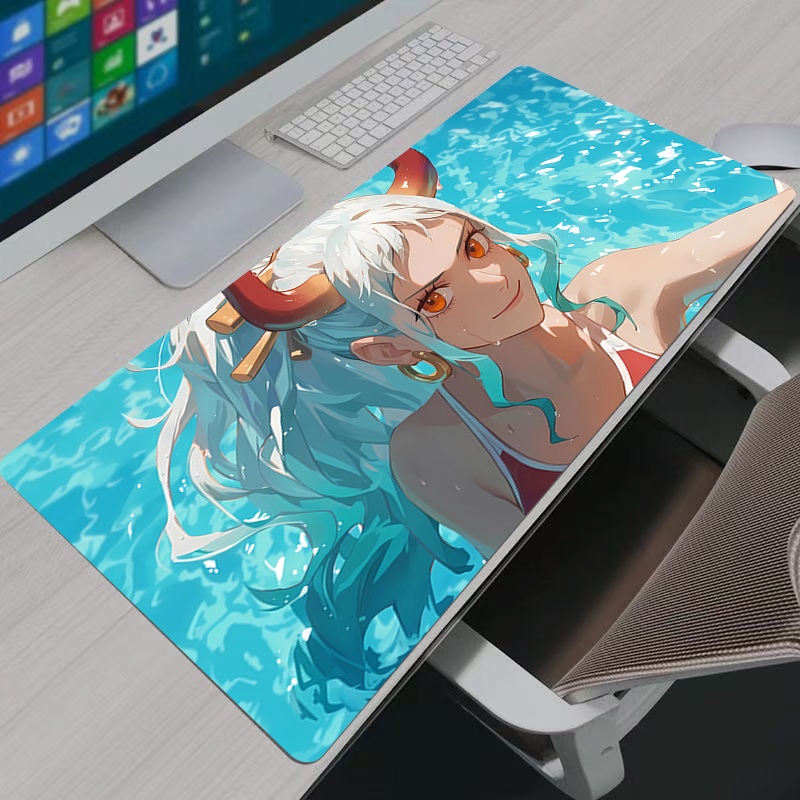 One Piece Yamato Mouse Pad Not - Pc Gaming Keyboard And Mouse บทวิจารณ์และราคา