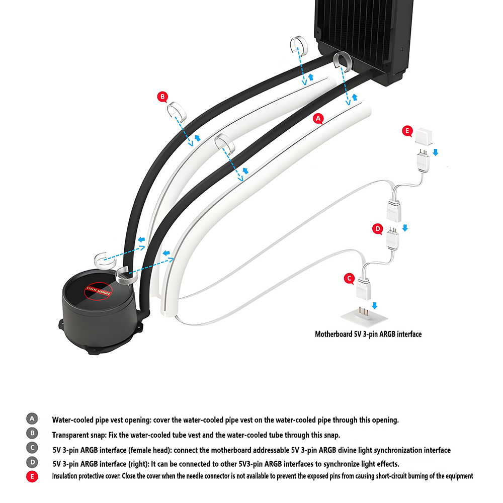 ยืดหยุ่น 5V ARGB LED Neon Tube - Pc Gaming Youtube บทวิจารณ์และราคา