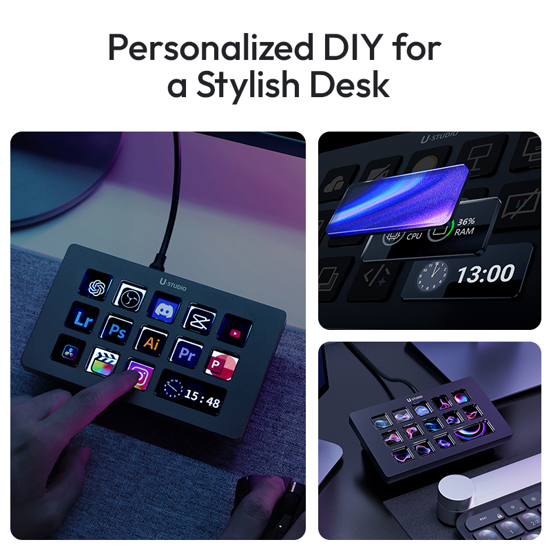 Ulanzi D200H Deck Dock คอนโทรล - Stream Deck บทวิจารณ์และราคา
