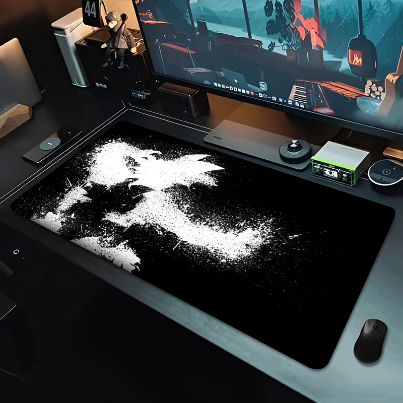 แผ่นรองเมาส์อนิเมะ DBZ สีดำ ลา - Pc Gaming Sultan บทวิจารณ์และราคา