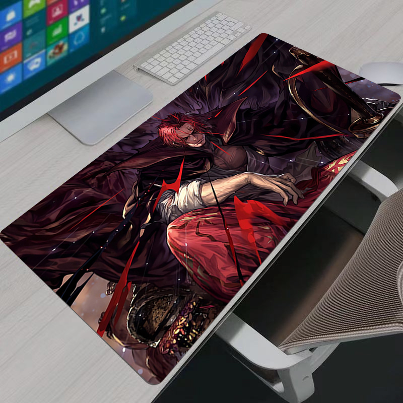 One Piece Shanks Mouse Pad ขนา - Pc Gaming Keyboard And Mouse บทวิจารณ์และราคา