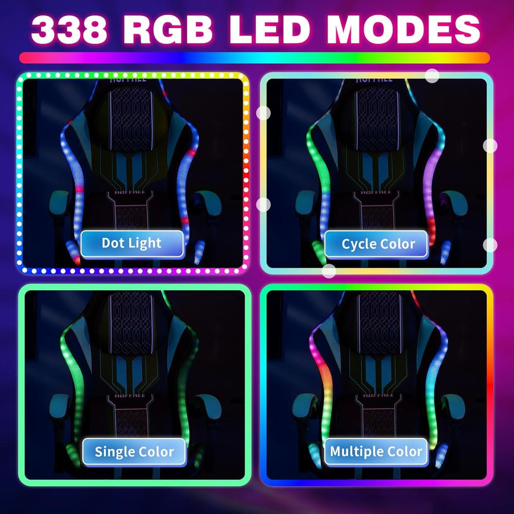 เก้าอี้เกมมิ่งพร้อมไฟ LED ลำโพ - Gaming Speaker บทวิจารณ์และราคา