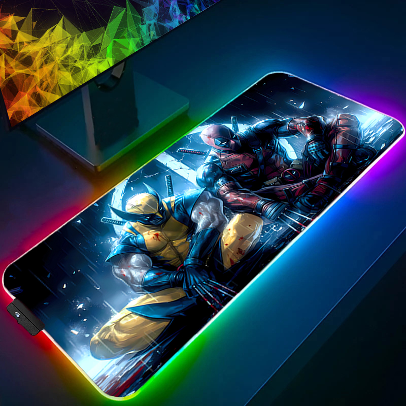 แผ่นรองเมาส์ LED สำหรับเล่นเกม - Rgb Keyboard Wrist Rest บทวิจารณ์และราคา