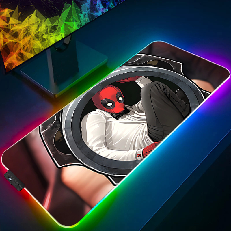 แผ่นรองเมาส์ LED สำหรับเล่นเกม - Rgb Keyboard Wrist Rest บทวิจารณ์และราคา