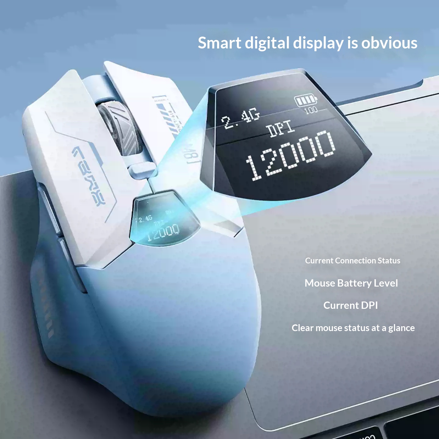 เมาส์เกมมิ่งไร้สาย LINGBAO M8  - Fps Gaming Mouse บทวิจารณ์และราคา