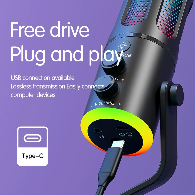 ไมโครโฟนเกมมิ่ง USB รุ่น SU8 ส - Pc Gaming Live Streaming บทวิจารณ์และราคา