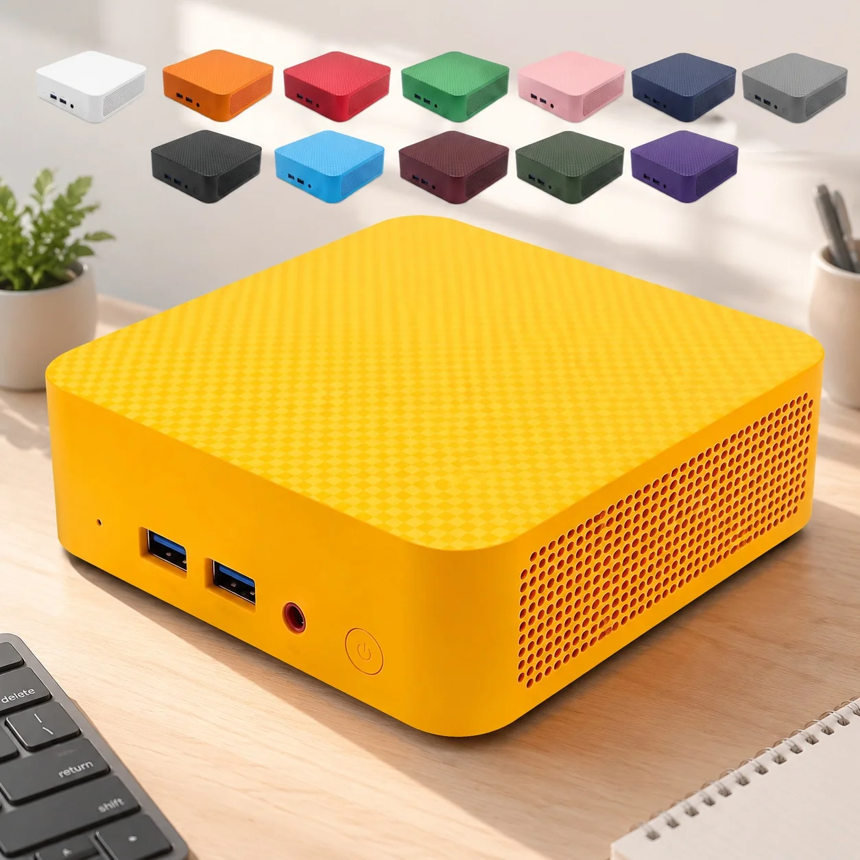 มินิพีซีพกพาสีสันสดใส Intel Co - Pc Gaming Live Streaming บทวิจารณ์และราคา
