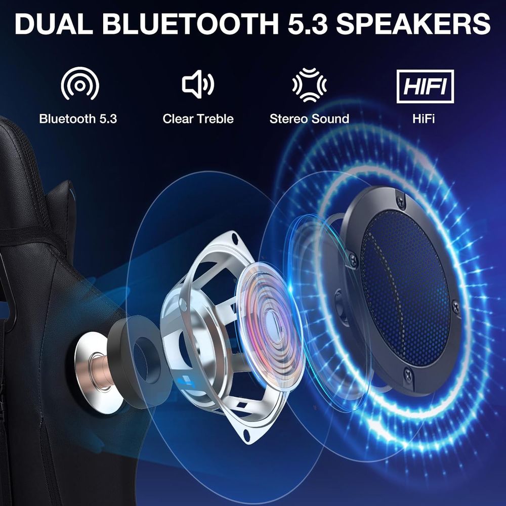 เก้าอี้เกมมิ่ง RGB พร้อมลำโพงบ - Gaming Speaker บทวิจารณ์และราคา