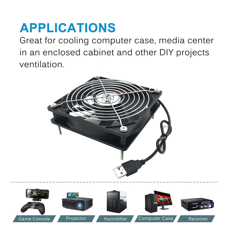 8/12 ซม.12V USB Powered คอมพิว - Pc Gaming Vr บทวิจารณ์และราคา
