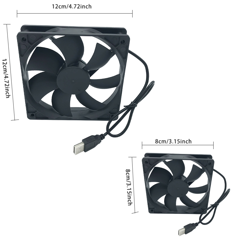 8/12 ซม.12V USB Powered คอมพิว - Pc Gaming Vr บทวิจารณ์และราคา
