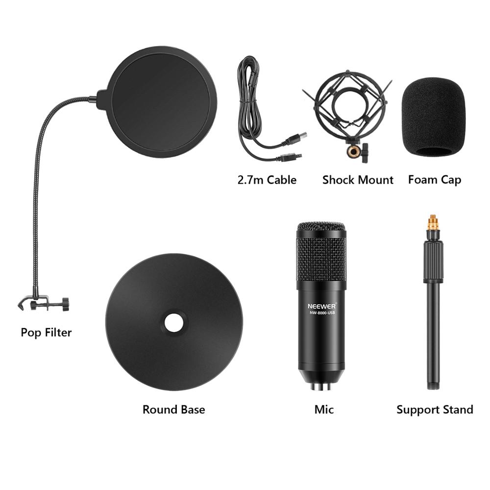 Neewer ชุดไมโครโฟน USB-Plug &  - Pc Gaming Youtube บทวิจารณ์และราคา