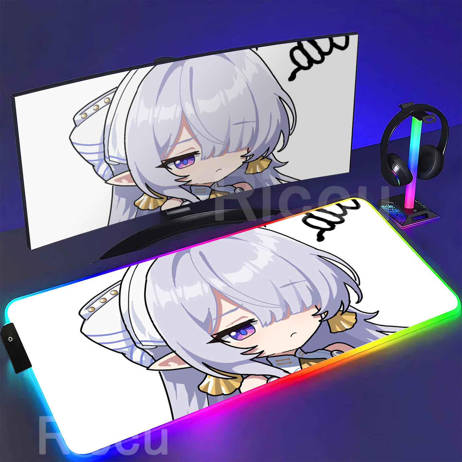 แผ่นรองเมาส์ RGB Velina Airgid - Pc Gaming Zone บทวิจารณ์และราคา