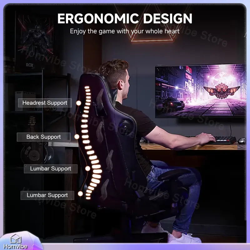 เก้าอี้เกมมิ่งตามหลักสรีรศาสตร - Gaming Speaker บทวิจารณ์และราคา