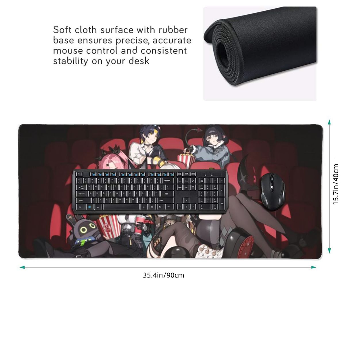 แผ่นรองเมาส์ขนาดใหญ่ Zenless Z - Pc Gaming Zone บทวิจารณ์และราคา